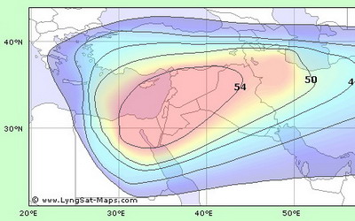 Amos 2 middle east beam